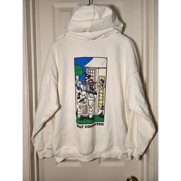 New Levi's X Disney Mickey Minnie Stay Connected Hoodie - Picture 4 of 6